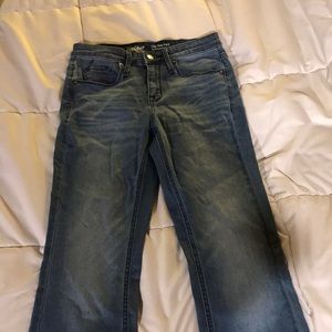Size 0 mossimo high rise flare jeans
